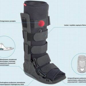 Orteza na goleń i stopę Malleo Immobil Walker 50S12 Ottobock
