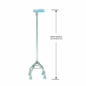 Laska inwalidzka czwórnóg AR-017W ARmedical